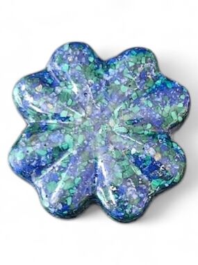 Lapis Lazuli and Malachite Flower